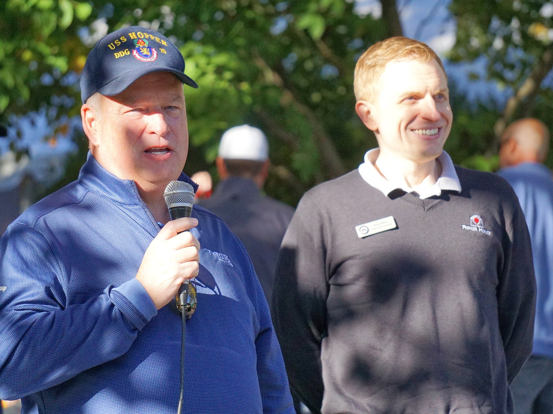 2024-10-TytoFisherHouseGolfTournament16-DennisKellySpeaking 2024-10-TytoFisherHouseGolfTournament16-DennisKellySpeaking